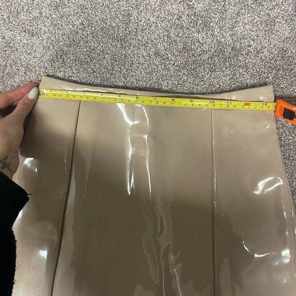 For Love and Lemons High Roller Latex Skirt - Picture 10 of 11